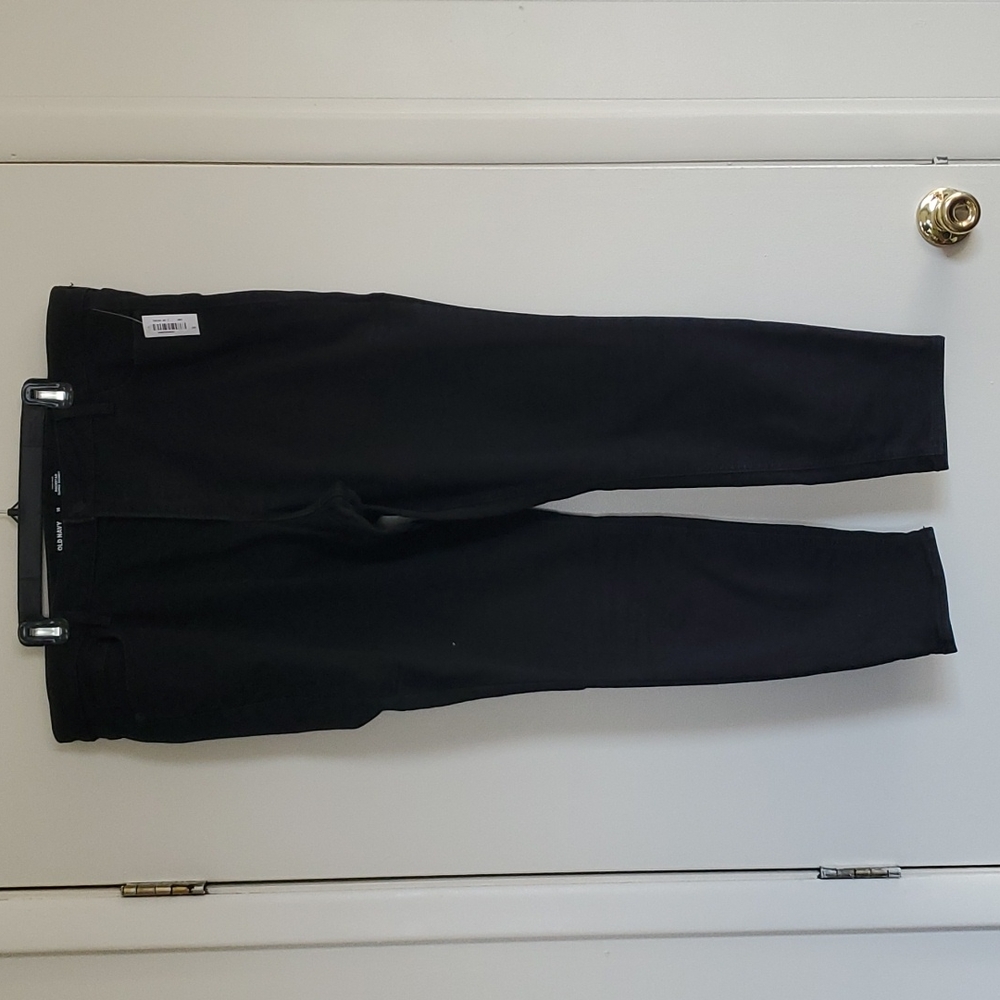 Old Navy Black High Rise Rockstar Super Skinny Size 18